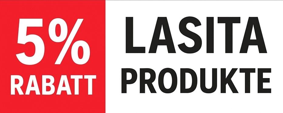 Aktion 5% auf Lasita Maja Produkte